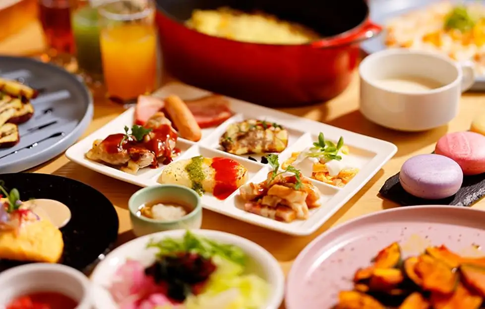 Japanese and Western buffet